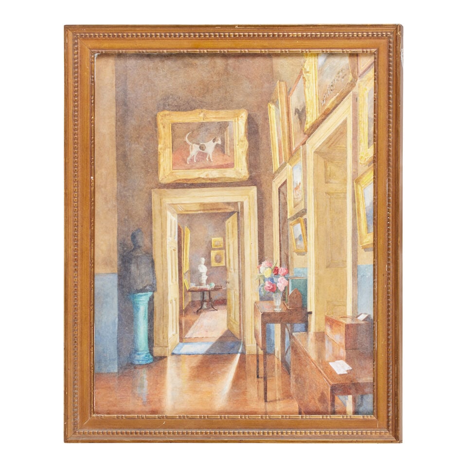 Robert O'Rorke (British, b. 1945) Monreith dining room (Hilaritas) (Together with Winifred Graha... - 5