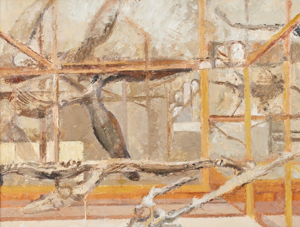 Christian Maxwell (Scottish, 1910-1980) Cowes (And two others by the same hand: Interior scene w... - 4
