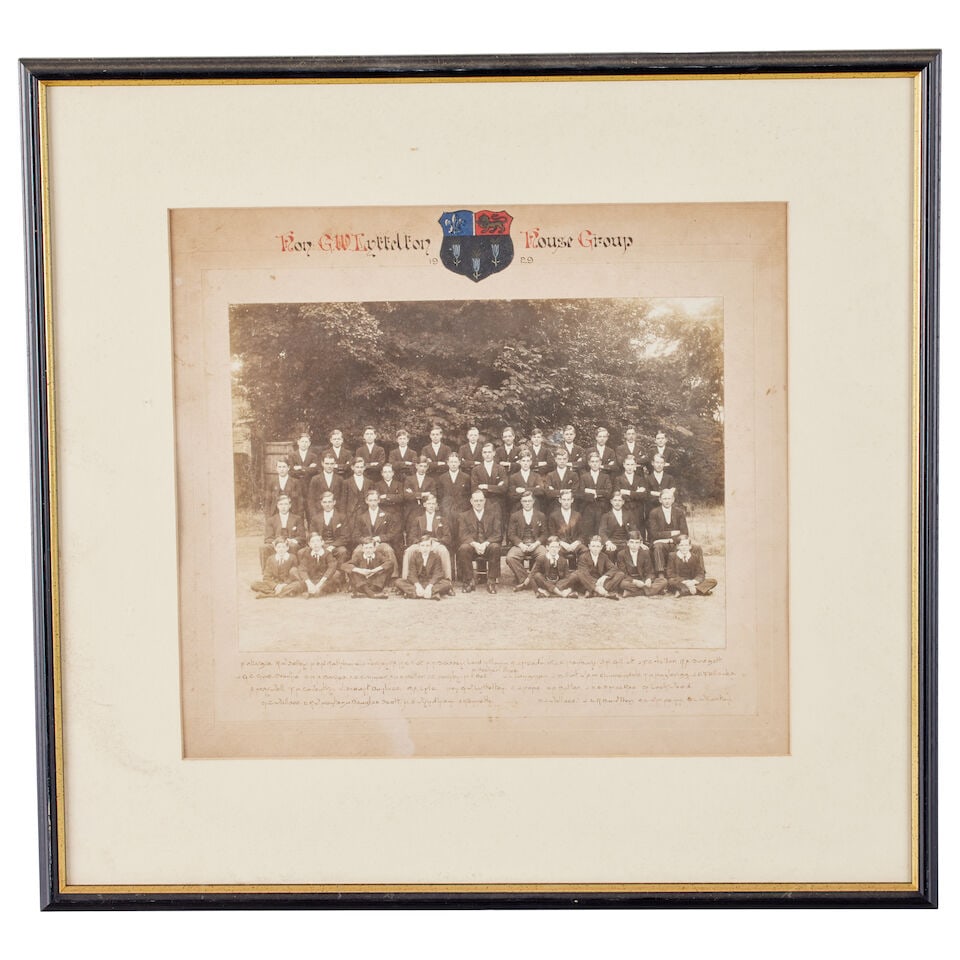 A collection of Eton and Winchester School photos Eton 1892 House Group with Aymer Maxwell Sen; ... - 10