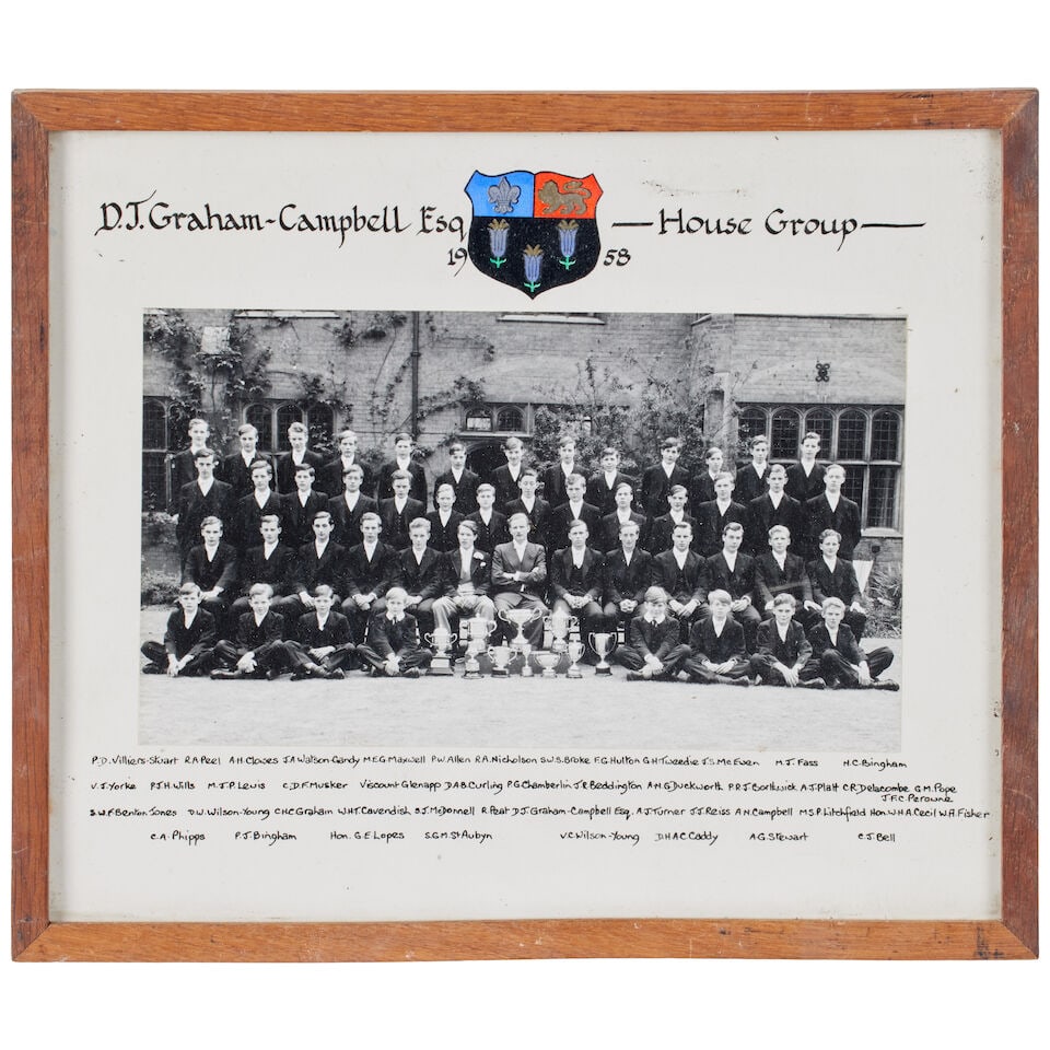 A collection of Eton and Winchester School photos Eton 1892 House Group with Aymer Maxwell Sen; ... - 16