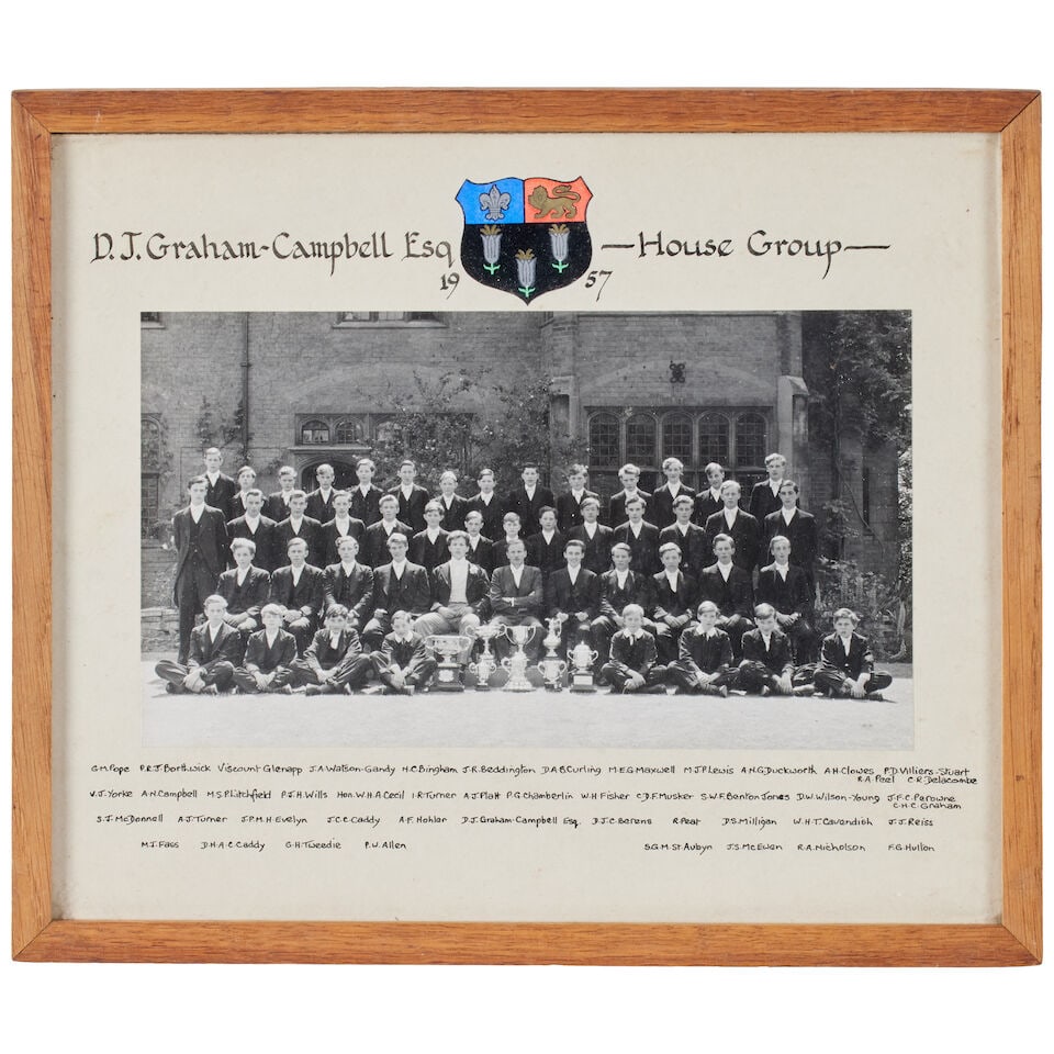 A collection of Eton and Winchester School photos Eton 1892 House Group with Aymer Maxwell Sen; ... - 17