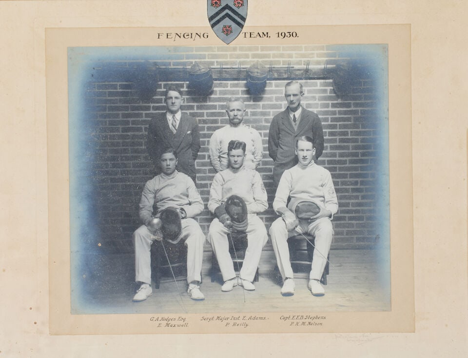 A collection of Eton and Winchester School photos Eton 1892 House Group with Aymer Maxwell Sen; ... - 4