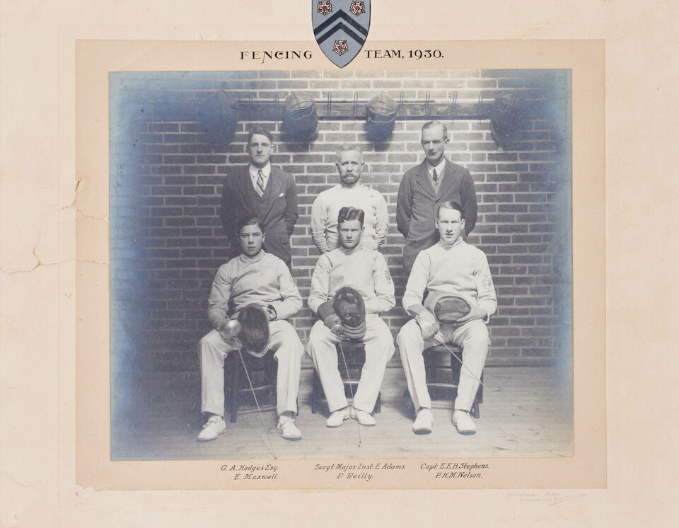 A collection of Eton and Winchester School photos Eton 1892 House Group with Aymer Maxwell Sen; ... - 5