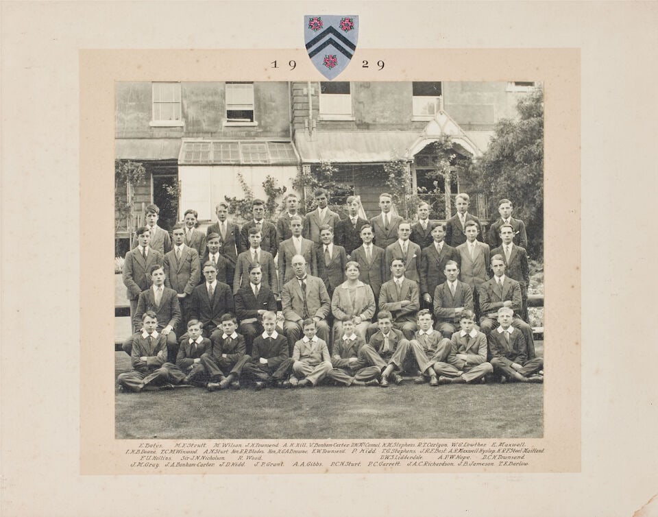 A collection of Eton and Winchester School photos Eton 1892 House Group with Aymer Maxwell Sen; ... - 6