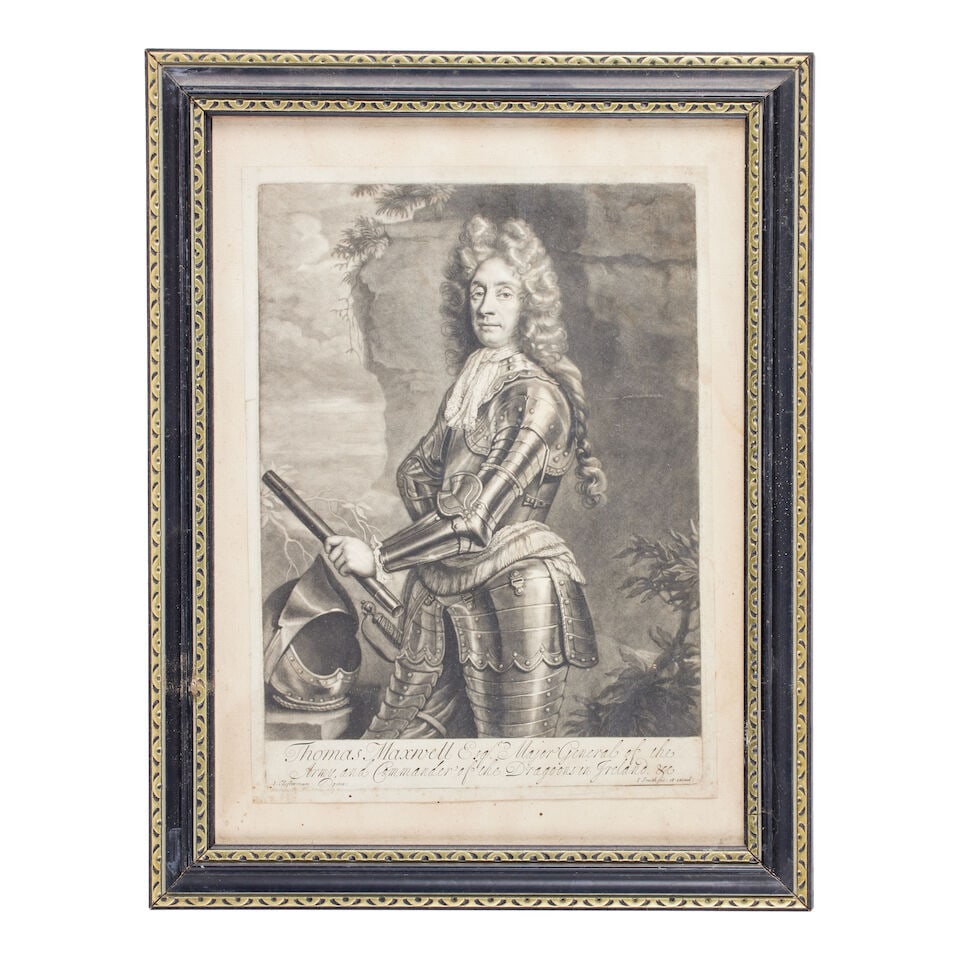 John Baptist Closterman (Osnabrück 1660-1713 London) Thomas Maxwell, Maj-Gen of the Army an... - 13