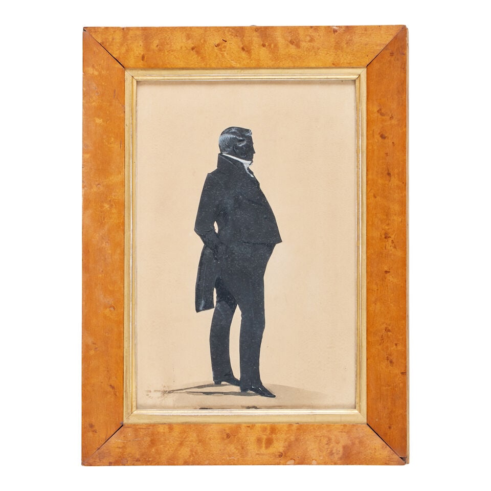 Scottish School (Early 19th Century) A portrait of the Duke of Gordon bust-length with scarlet d... - 13