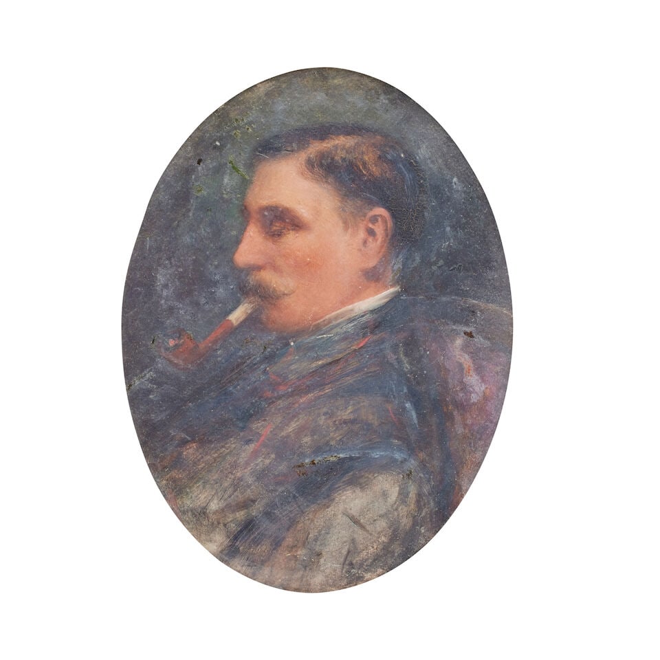Scottish School (Early 19th Century) A portrait of the Duke of Gordon bust-length with scarlet d... - 2
