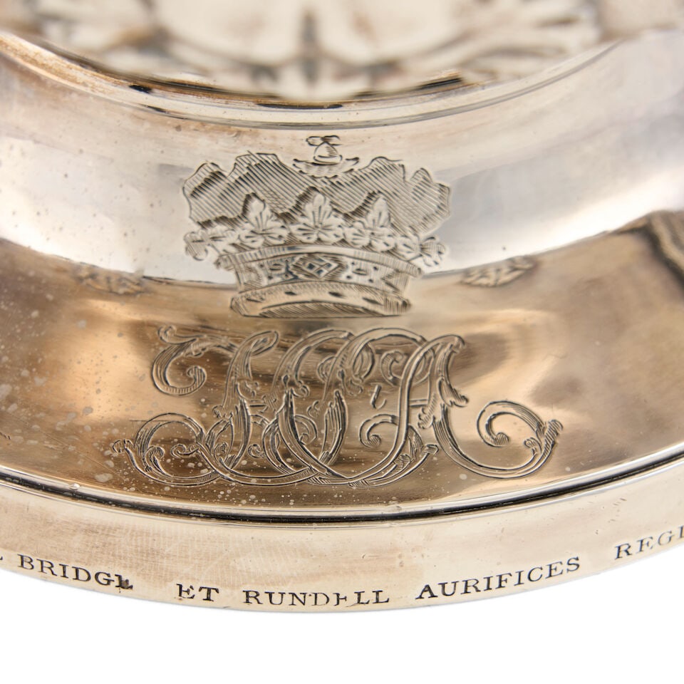 Pair of George IV Sterling Silver Wine Coolers, - 2