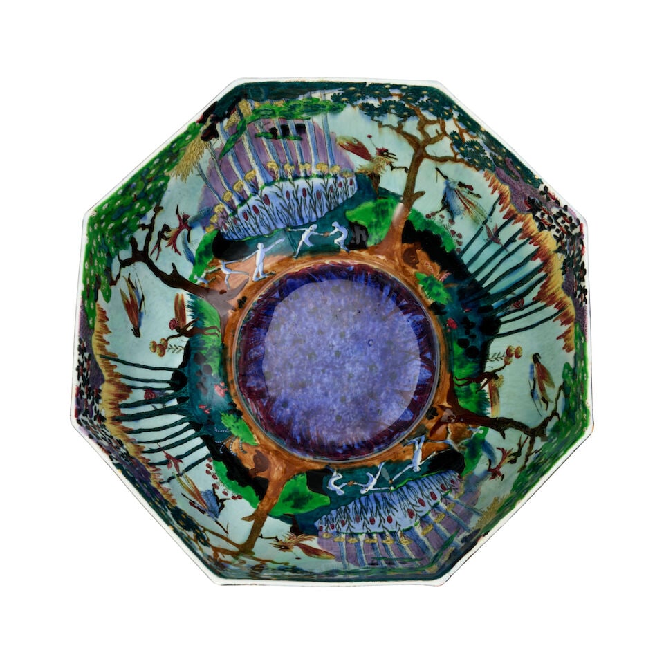 Wedgwood Fairyland Lustre Bowl, England, c. 1925, - 2