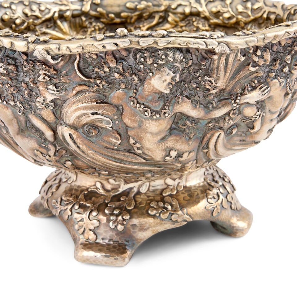 Pair of Tiffany & Co. Sterling Silver Centerbowls, - 2