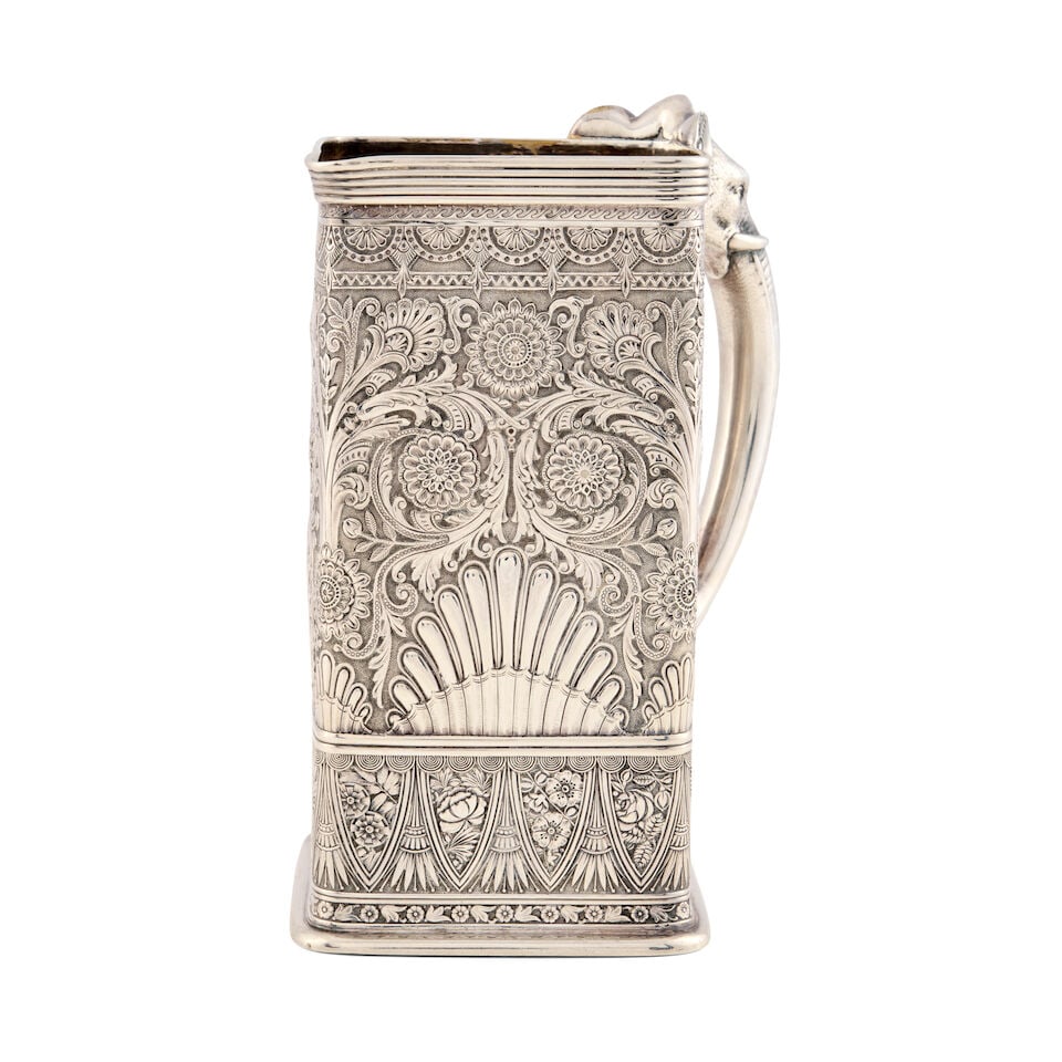 Gorham Sterling Silver Pitcher, - 4