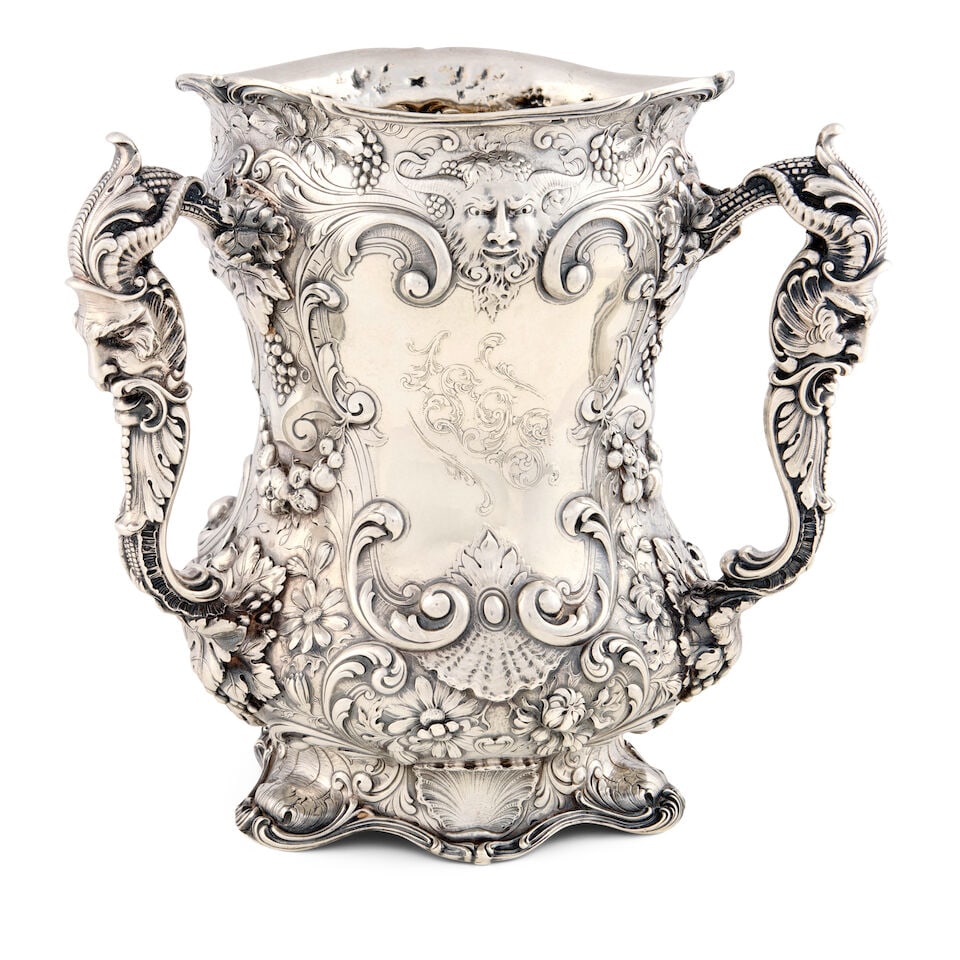 Gorham Sterling Silver Loving Cup, - 2