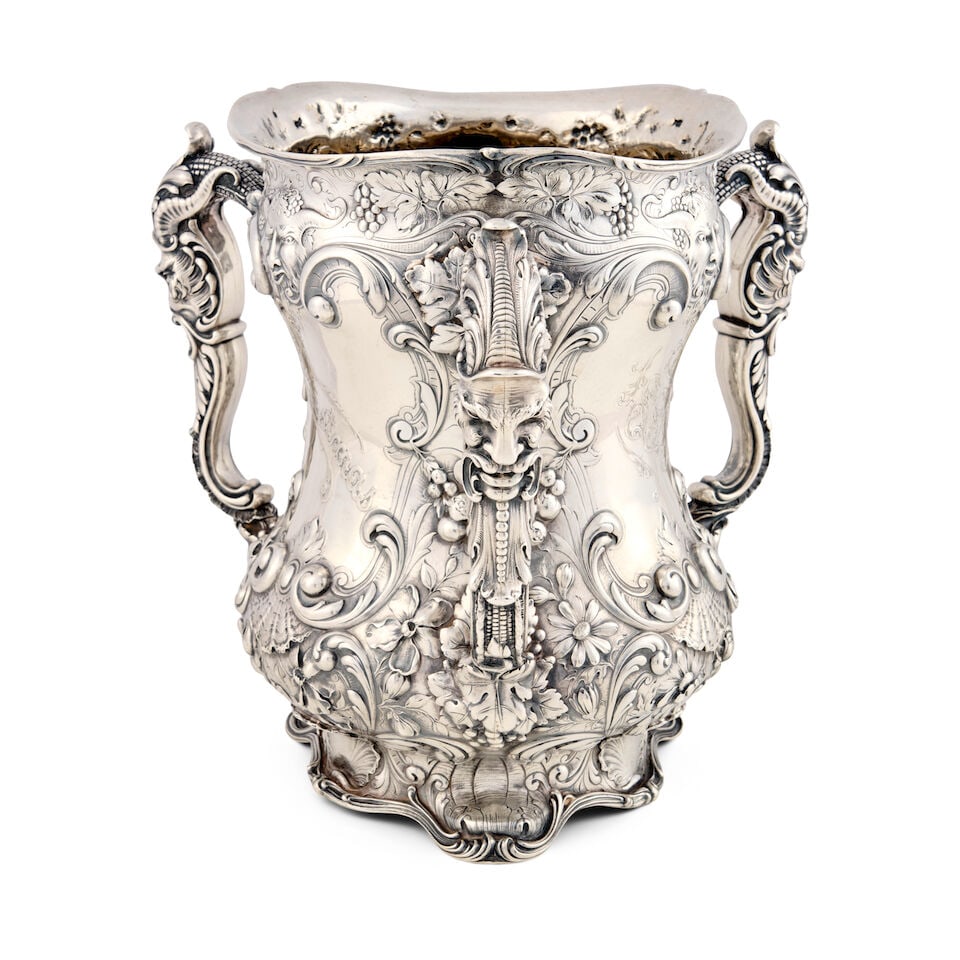 Gorham Sterling Silver Loving Cup, - 4