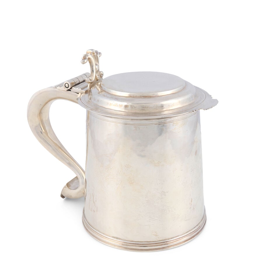 William & Mary-style Silver Tankard, - 2