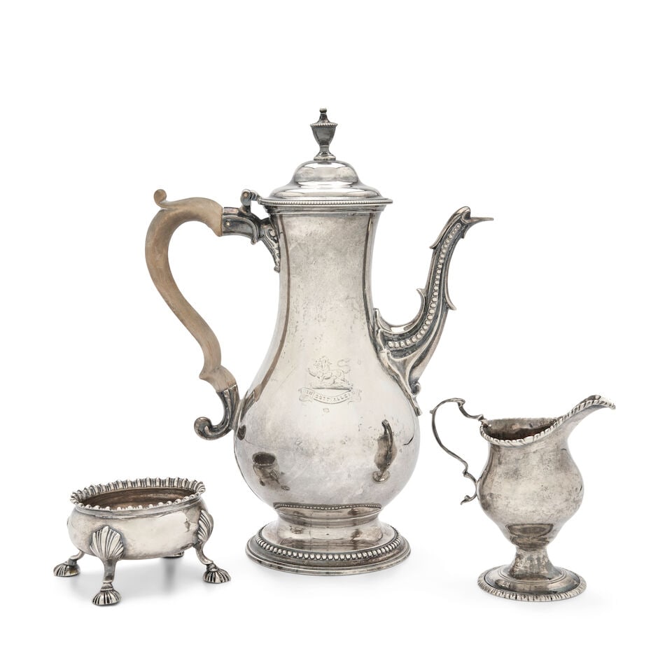 Three Pieces of George III Silver, (1 of 2)