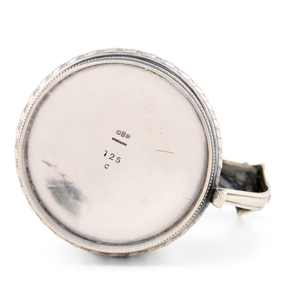 Gorham Sterling Silver and Enamel Cup, - 2