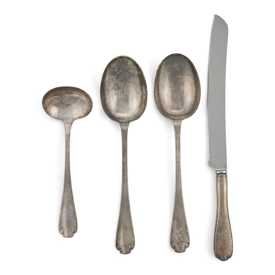 An Assembled Garrard & Co. Sterling Silver Flatware Service, - 2