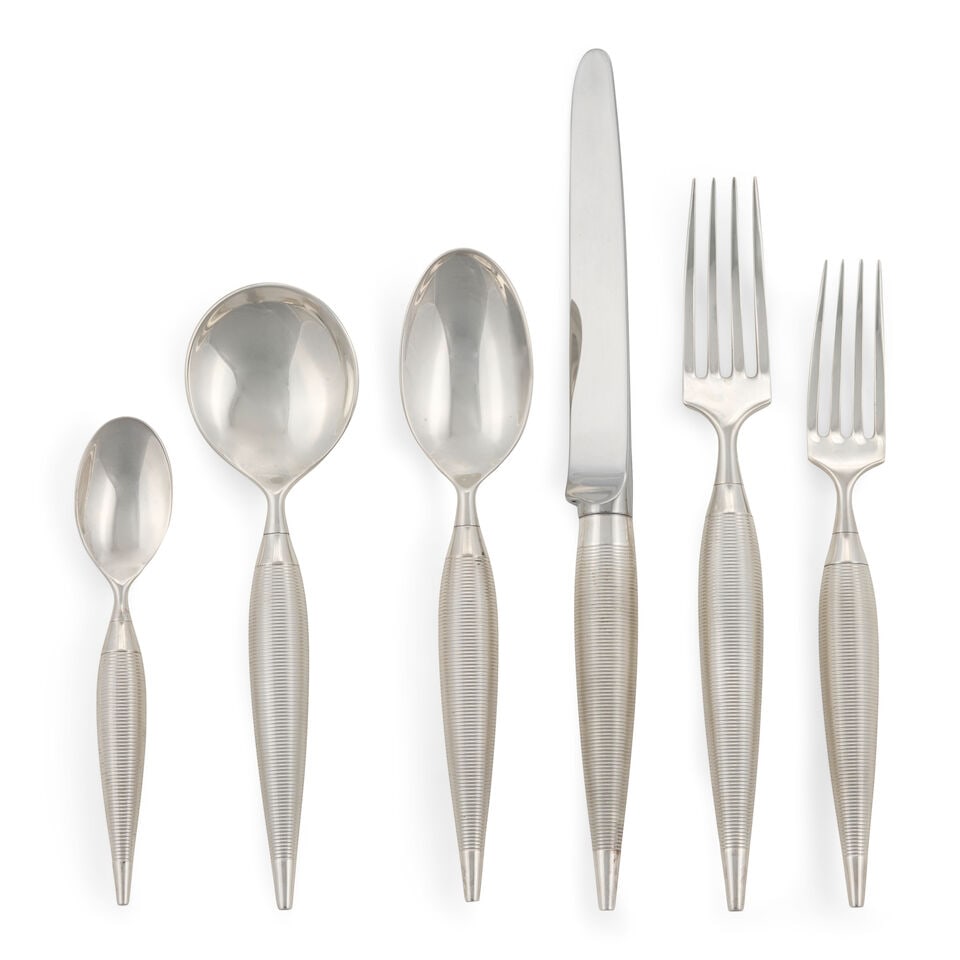Asprey Sterling Silver Flatware Service, (1 of 5)