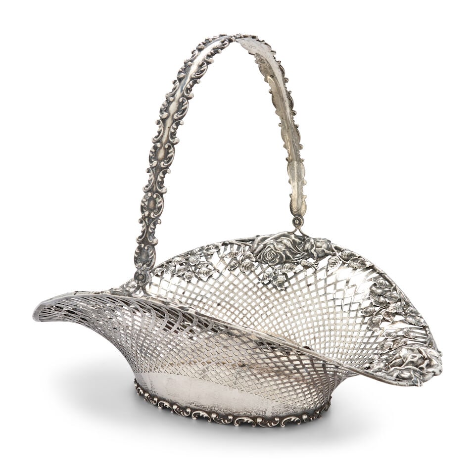 Sterling Silver Basket, (1 of 2)