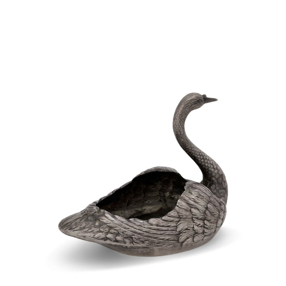 Black, Starr & Frost Sterling Silver Swan, - 3