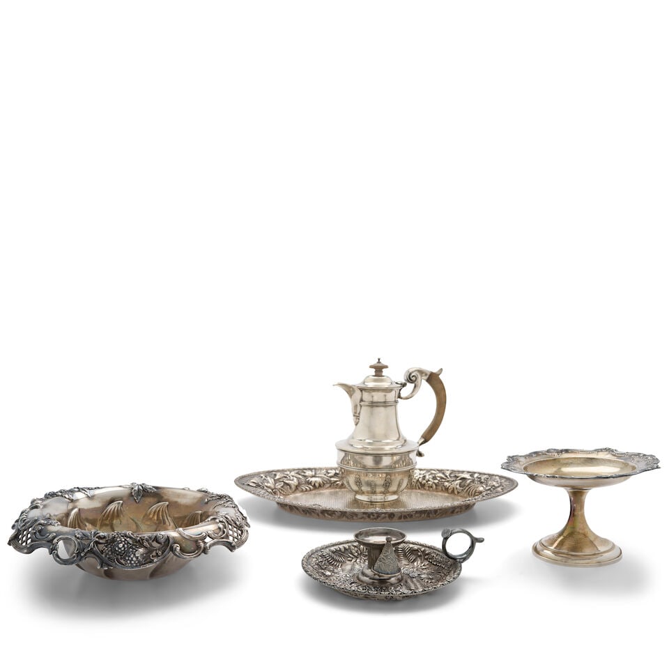 Five Assorted Sterling Silver Items, (1 of 1)