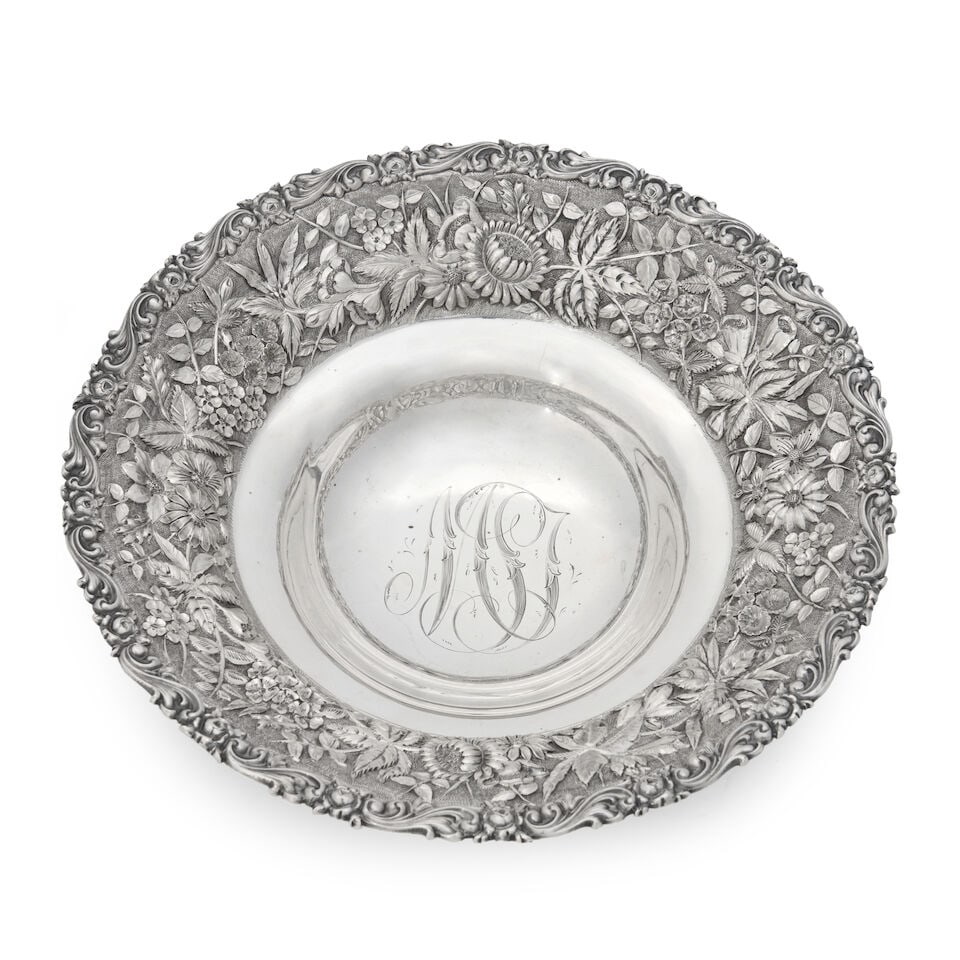 Jacobi & Jenkins Sterling Footed Bowl, - 2