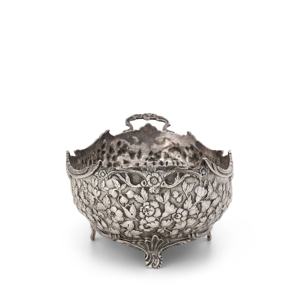 S. Kirk 11oz Silver Fruit Bowl, - 2