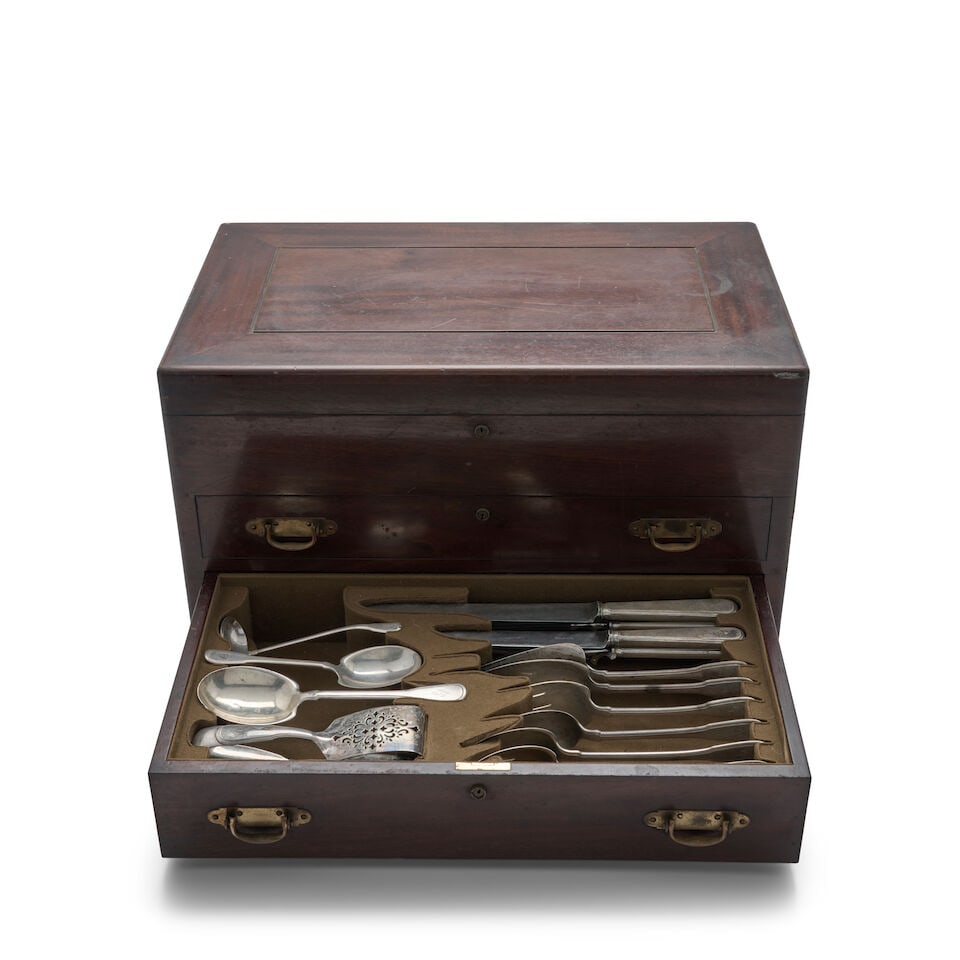 Cased Tifffany & CO. 'Gramercy' Sterling Silver Flatware Service, - 2