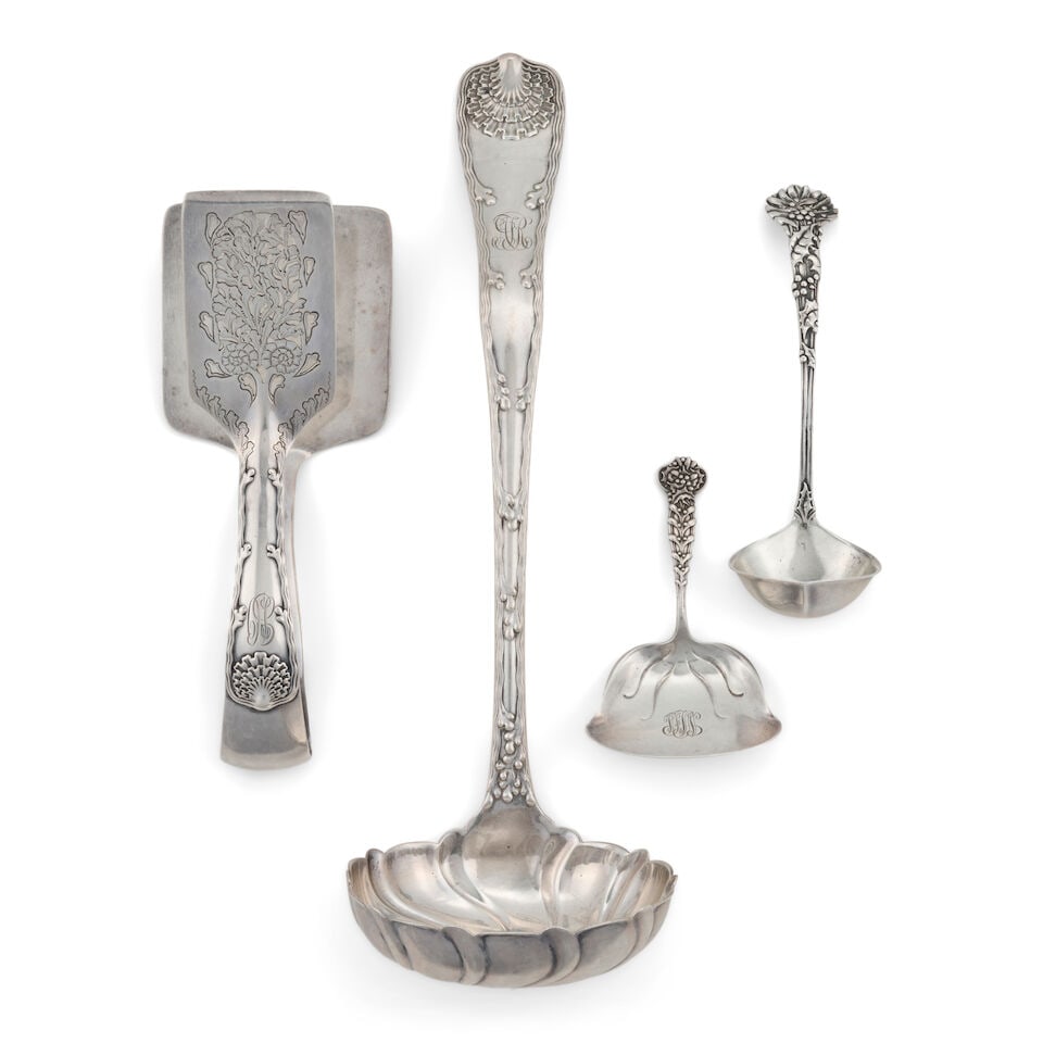 Four Pieces of Tiffany & Co. Silver, (1 of 1)