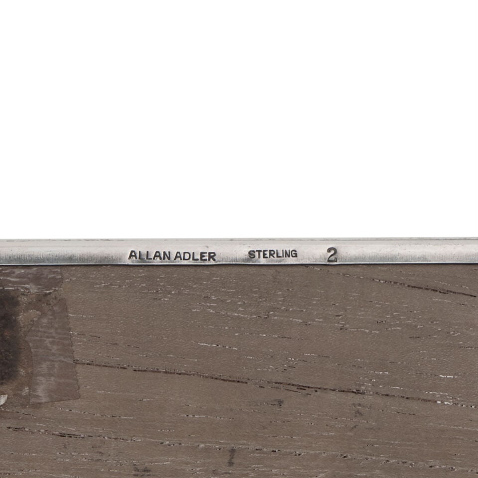 German Silver-mounted Lapis Box, - 2