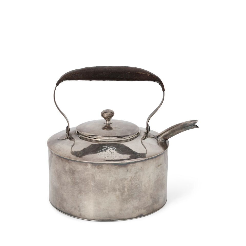 French .950 Silver Kettle, - 2
