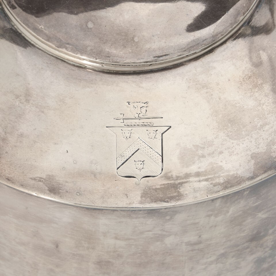 French .950 Silver Kettle, - 3