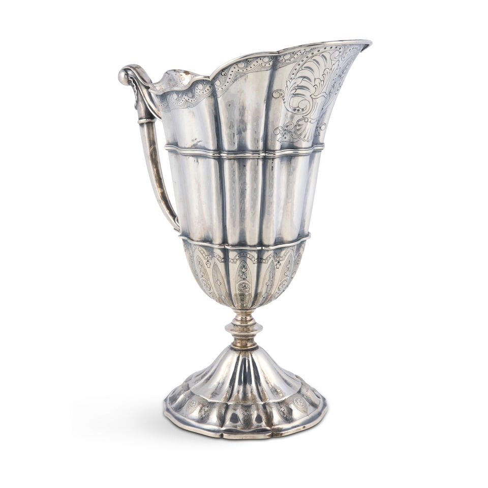 Buccellati Sterling Silver Water Pitcher, - 3