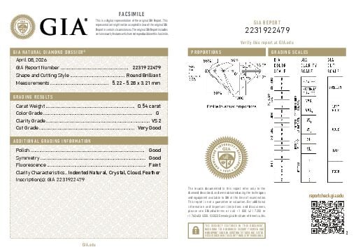 TWO LOOSE DIAMONDS WITH GIA REPORT - 2
