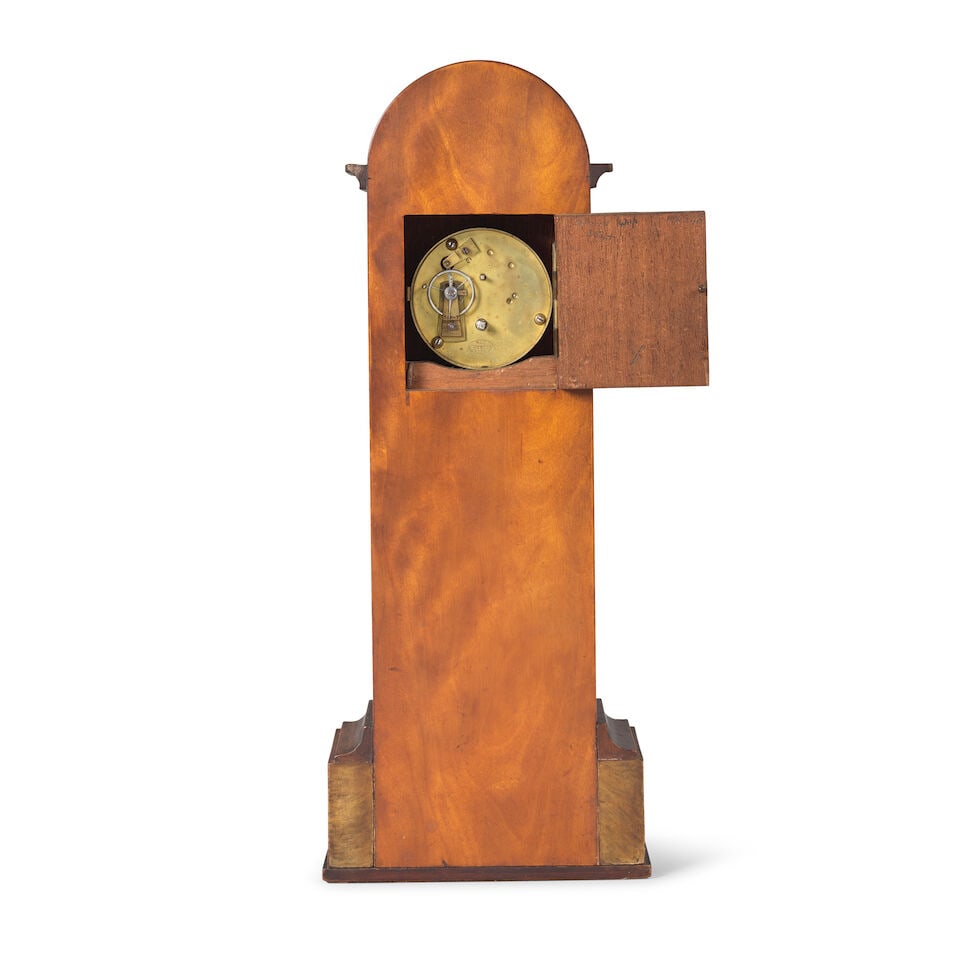 A late 19th century novelty miniature longcase clock Examined by Hebert Blockley London - 3
