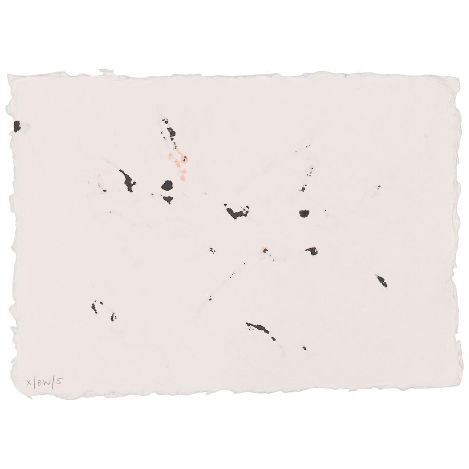 Sir Quentin Blake (British, born 1932) Birthday Wings No. 1 (unframed) (Painted in December 2025) - 2