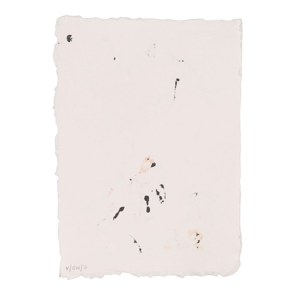 Sir Quentin Blake (British, born 1932) Birthday Wings No. 14 (unframed) (Painted in December 2025) - 2