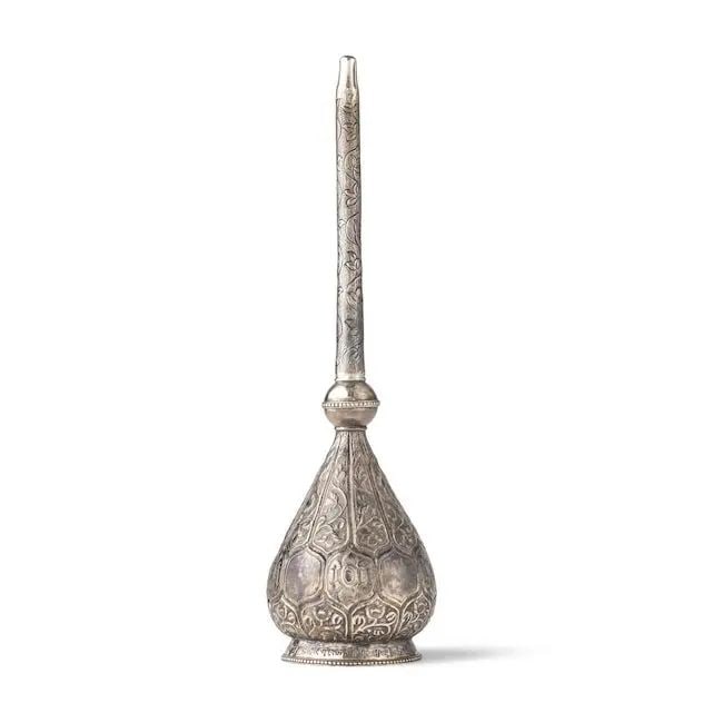 An Armenian silver holy water sprinkler (aspersorium) Turkey, 18th Century (1 of 1)