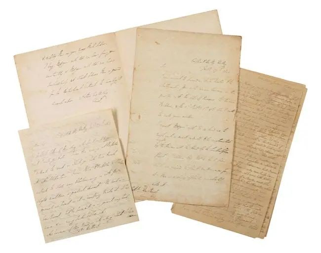 A group of four letters, three written by Arthur Wellesley to Captain Maitland, an officer of En... (1 of 1)