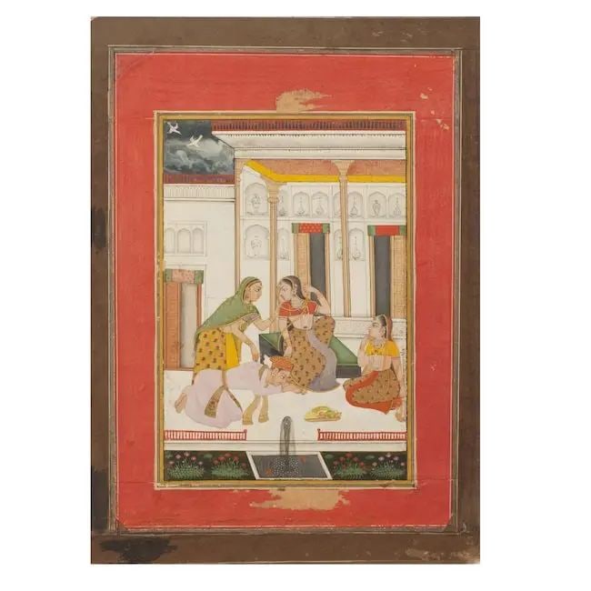 Five paintings from a ragamala series Deccan, 18th century(5) (1 of 1)