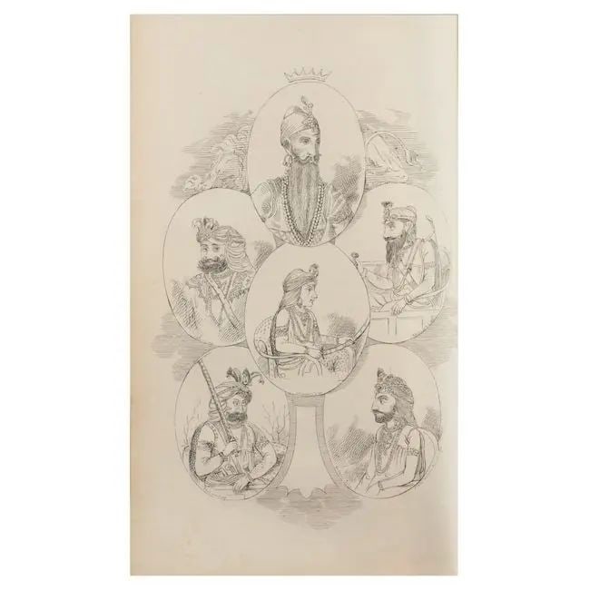Major G. Carmichael Smyth, A History of the Reigning Family of Lahore, with some account of the ...: Major G. Carmichael Smyth, A History of the Reigning Family of Lahore, with some account of the Jummoo Rajahs, the Seik soldiers, and their Sirdars W. Thacker & Co., Calcutta, 1847 pp. 263, pp. 40 of 