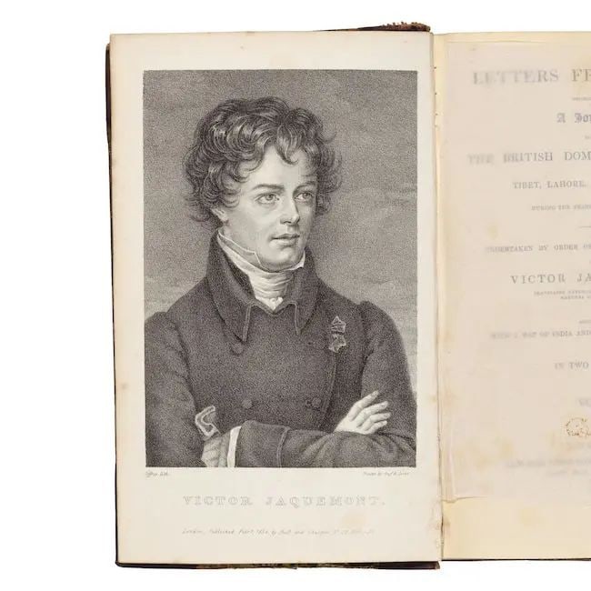 Victor Jacquemont, Letters from India, describing a journey in the British dominions of India, T...: Victor Jacquemont, Letters from India, describing a journey in the British dominions of India, Tibet, Lahore and Cashmere, during the years 1828, 1829, 1830, 1831, 2 volumes, first edition in English 