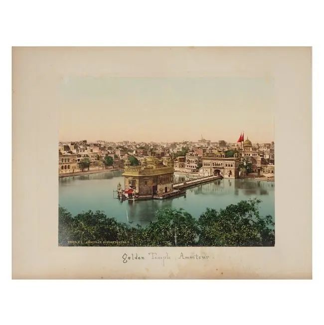 Two large albums of a total of 163 photographs depicting monuments, street scenes and tradespeop...: Two large albums of a total of 163 photographs depicting monuments, street scenes and tradespeople in Amritsar, Lahore, Delhi, Jaipur, Darjeeling, Benares, Lucknow, Cawnpore, Agra, Ahmedabad, Bombay a