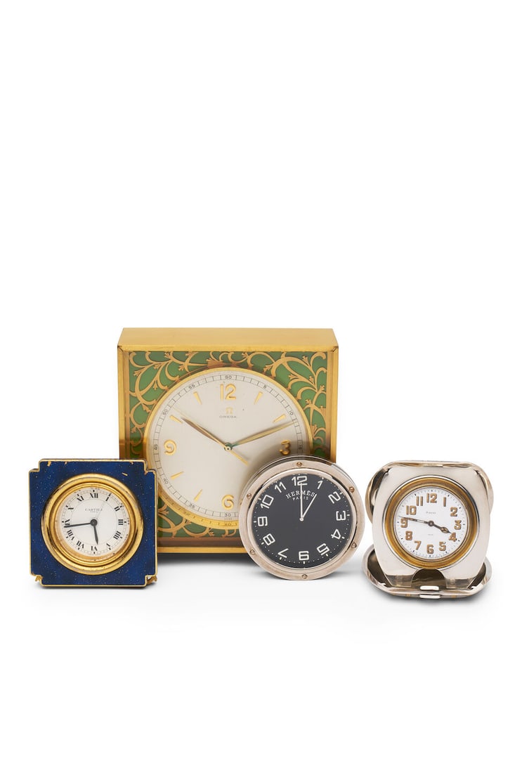 Four travel clocks (4) (1 of 1)