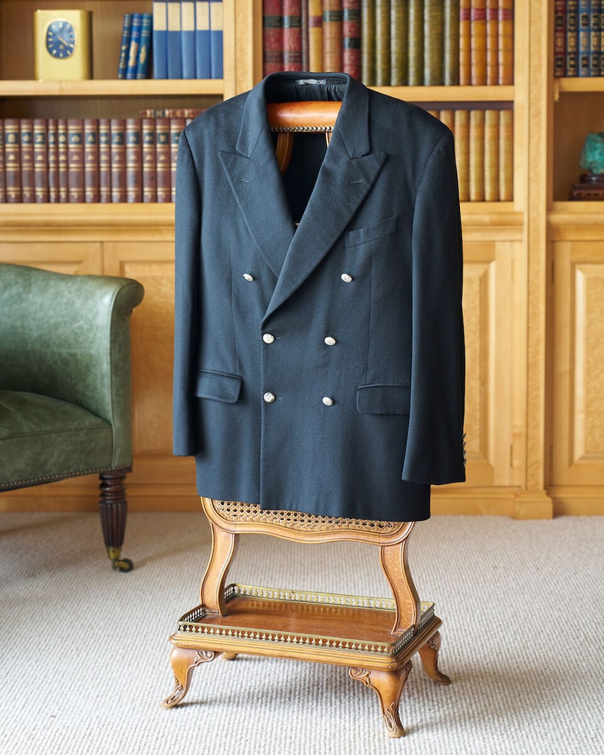 Valentino | dinner jacket labeled 'Valentino Couture made in Italy', care label to pocket, (1 of 1)