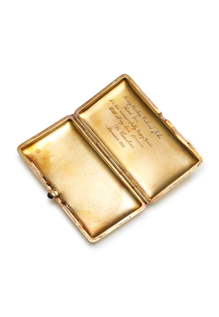Gold card case - 2