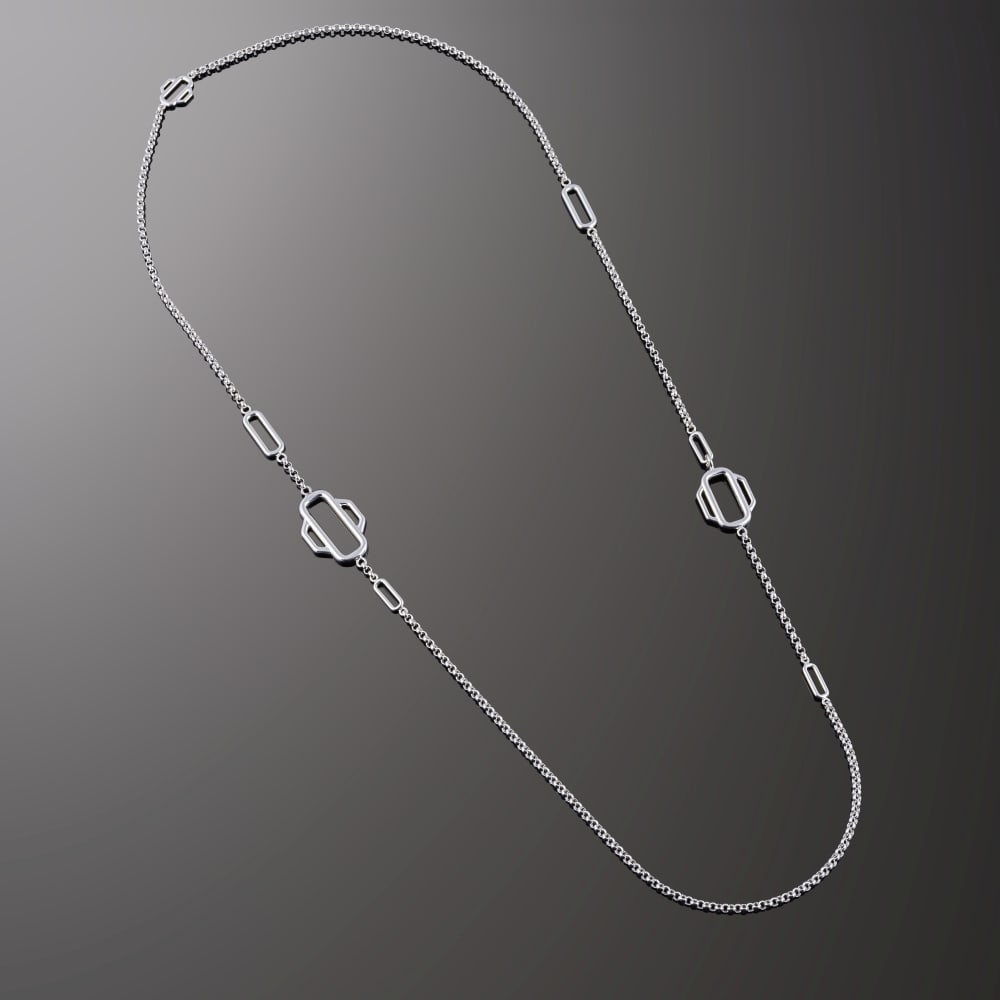 Hermès Paris. Sautoir Attelage en argent 925 °/°°. Hermès Paris. 925 st... (1 of 1)