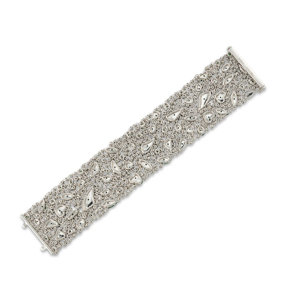 JADEITE AND DIAMOND BRACELET - 3