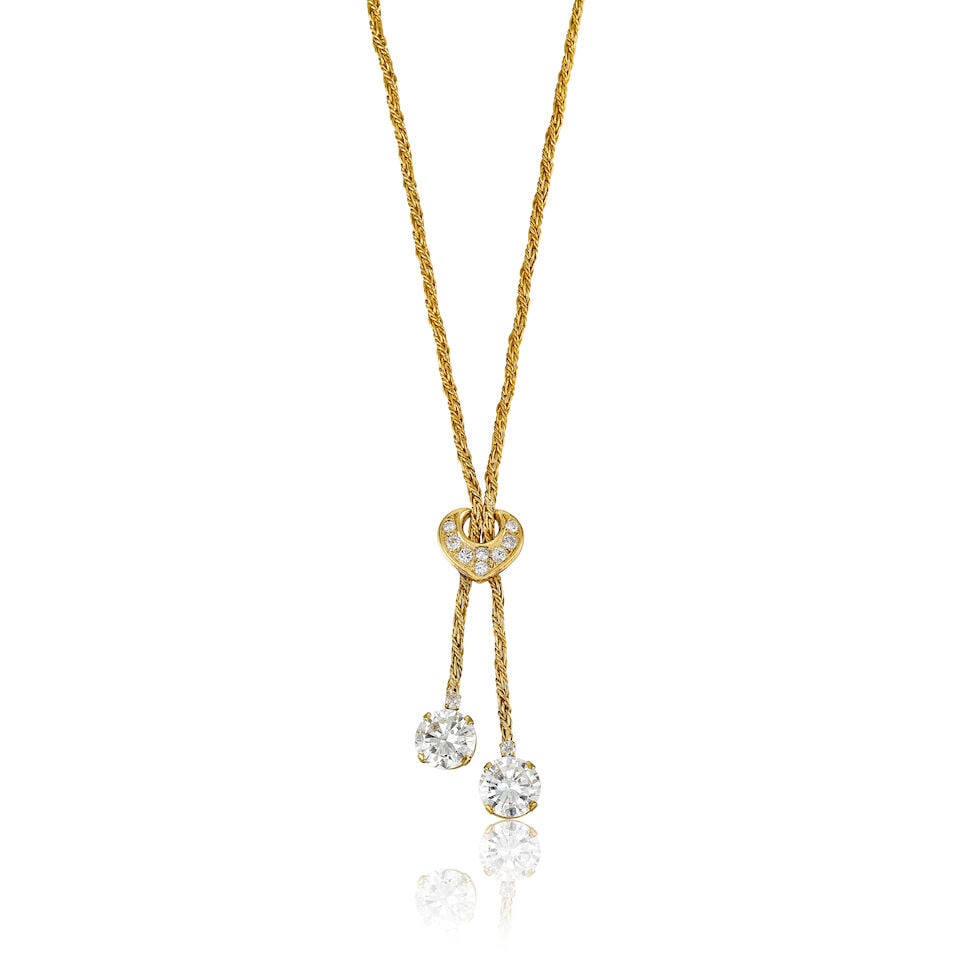 DIAMOND PENDANT NECKLACE - 2