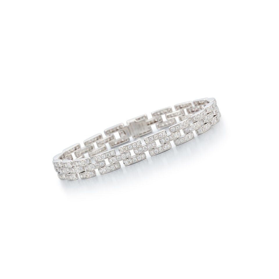 DIAMOND 'BRICK' BRACELET - 2